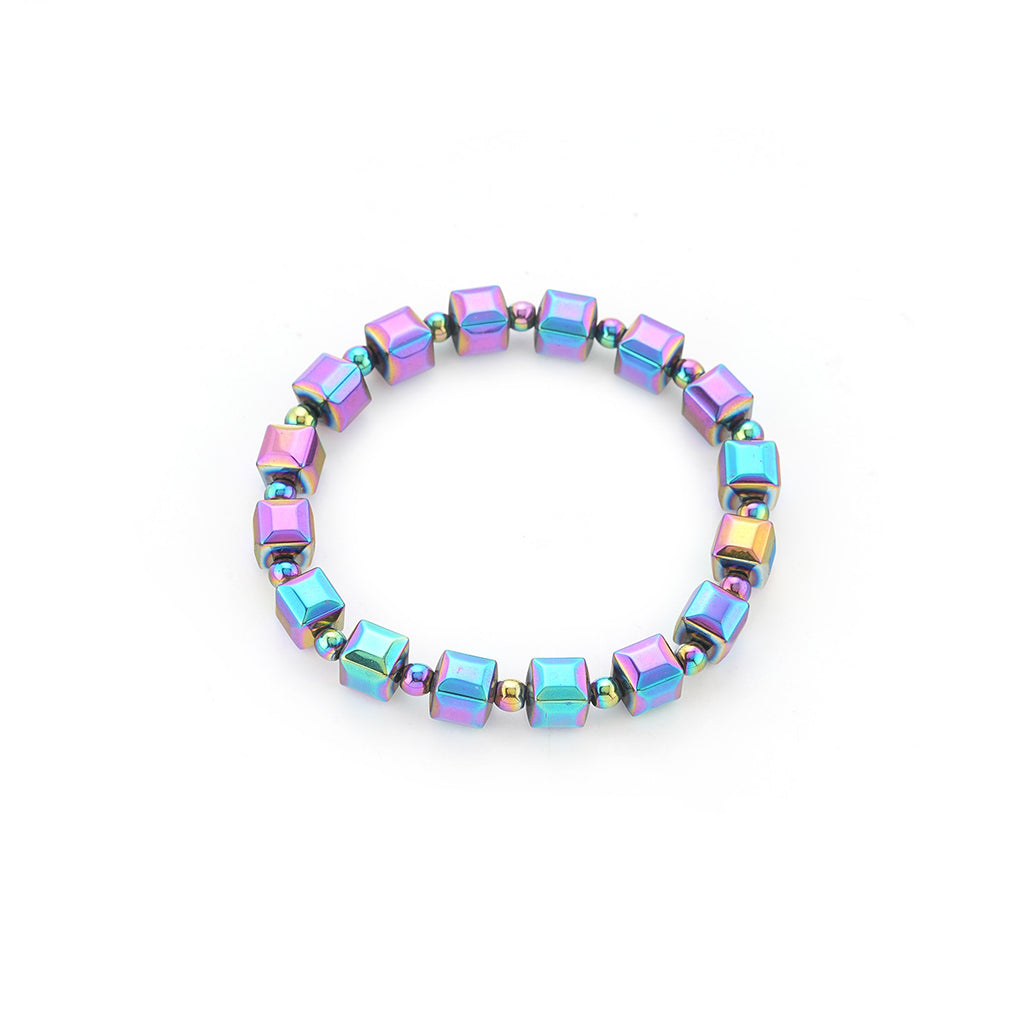Haematite Bracelet Colorful Magnet Commuter Bracelet Simple Bracelet